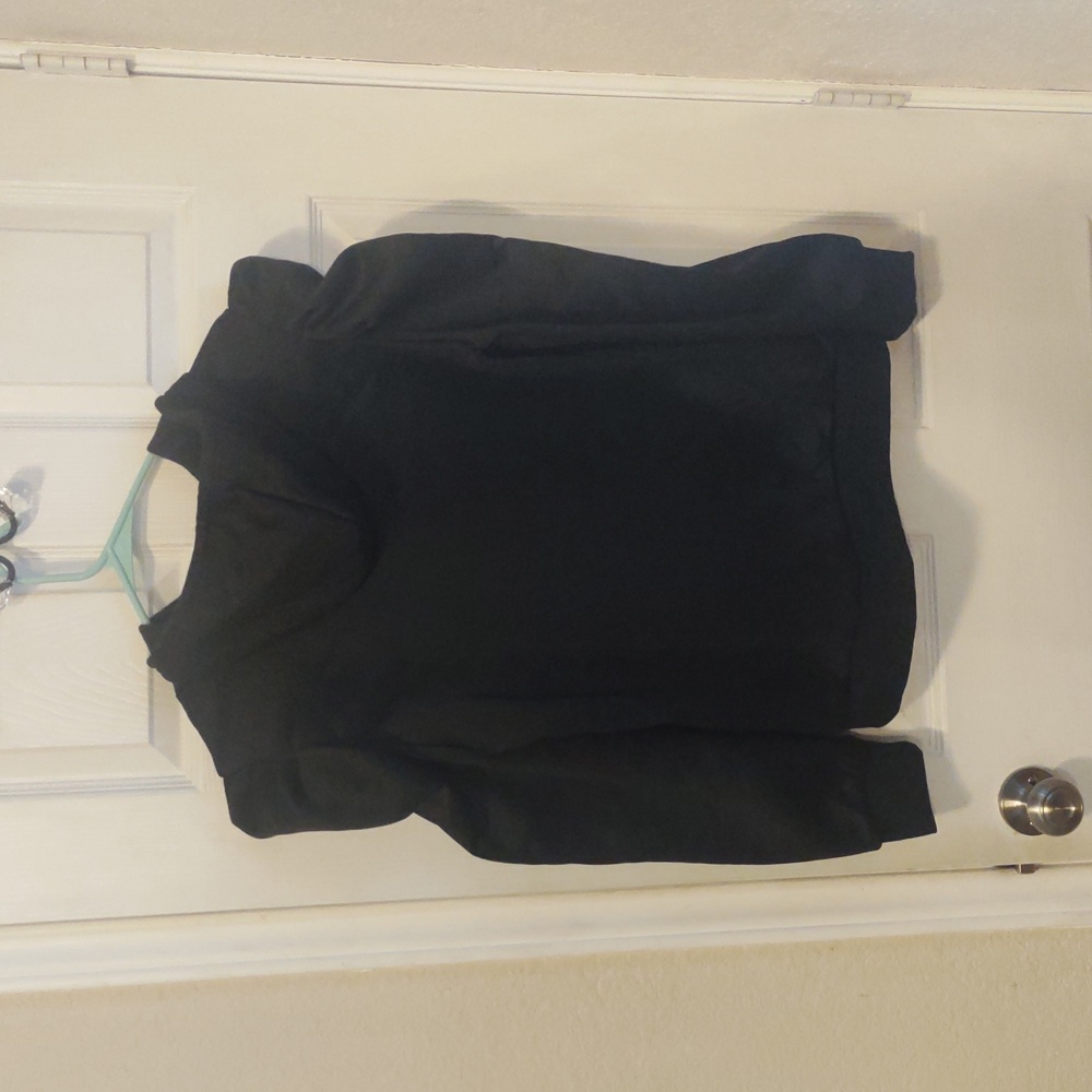 NEW! Black Puff Sleeves Sweatshirt Hoodie - Picture 4 of 12